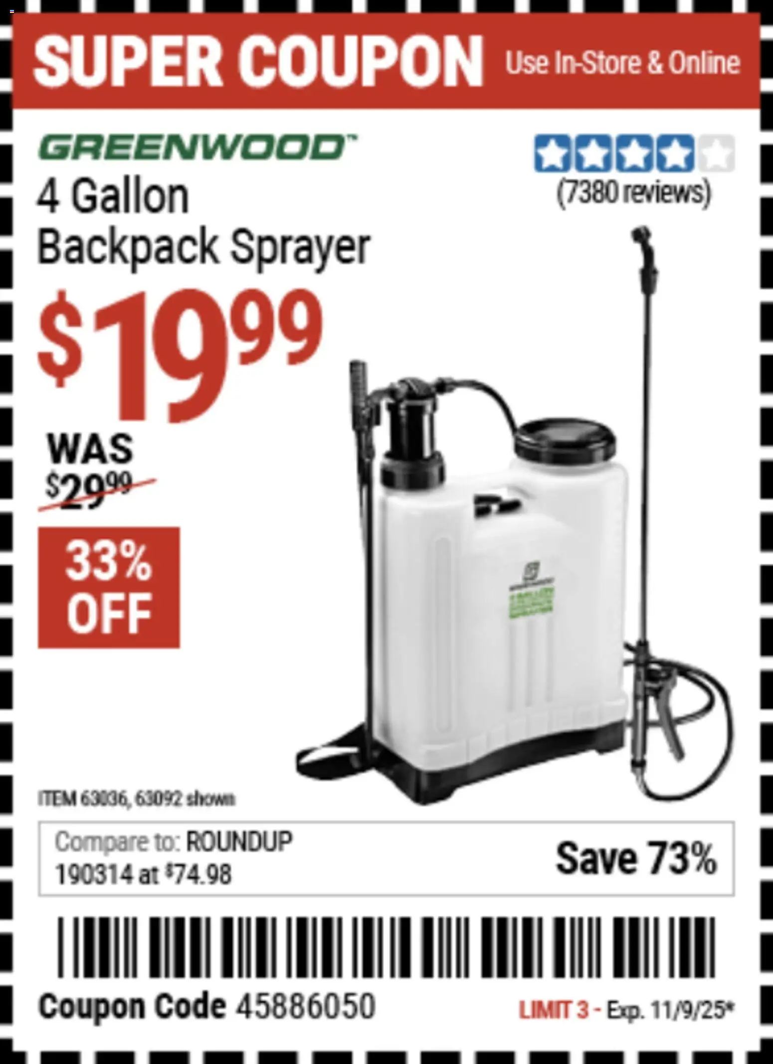 Harbor Freight Weekly Ad - valid from 27.10.2025 | Page: 22 | Products: Backpack