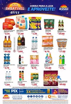 Encarte Assaí Atacadista - BA - Pré-Visualização do folheto da loja Assaí Atacadista, válido de 07.11.2025 | Página: 2 | Produtos: Biscoito, Guaraná, Mucilon, Sal