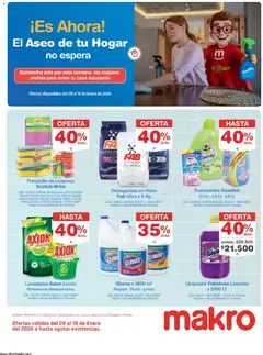 Makro - Catálogo -  Vista previa de la revista de la tienda Makro valido desde el 09.01.2026 | Página: 12 | Productos: Espuma, Limón, Limpiador, Fragancia