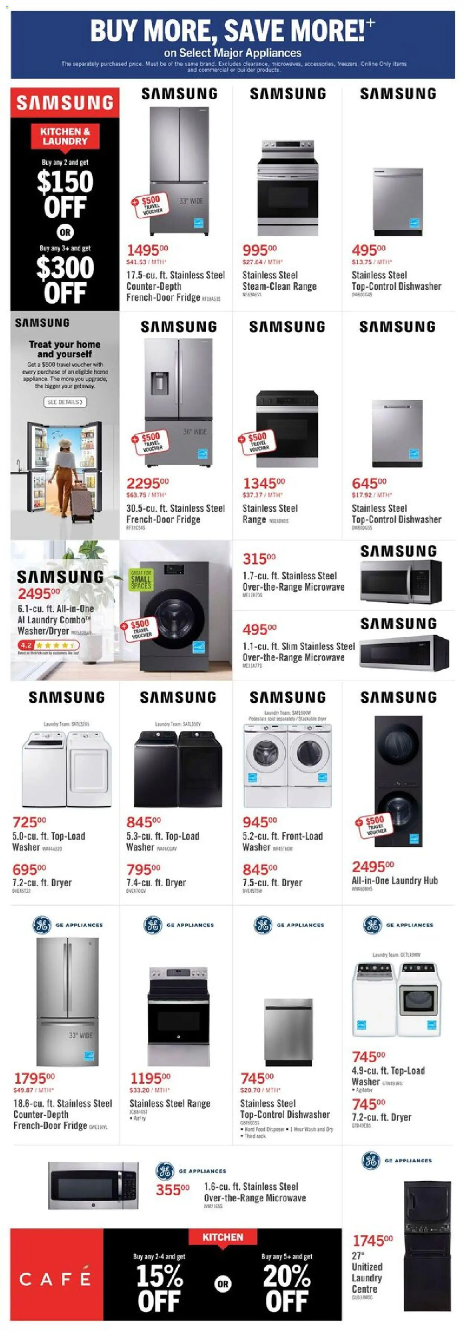 The Brick flyer valid from 02.12.2025 | Page: 16 | Products: Dryer, Dishwasher