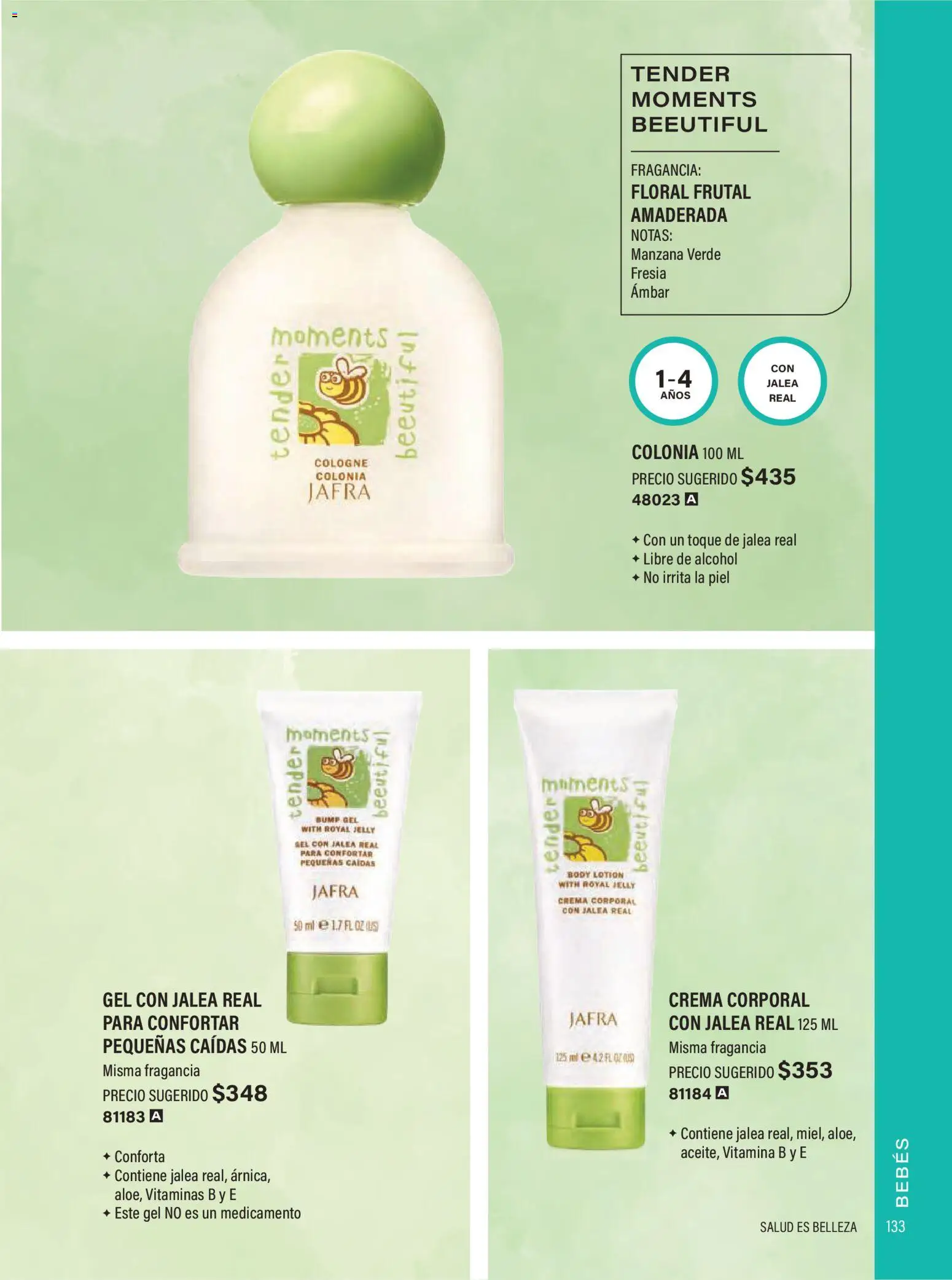 Nuevas ofertas de JAFRA válidas en toda la República Mexicana desde el 01.02.2026. ¡Encuentra las mejores ofertas en JAFRA catálogo Organizador de Ventas! | Página: 131 | Productos: Crema, Vitaminas, Body, Crema corporal