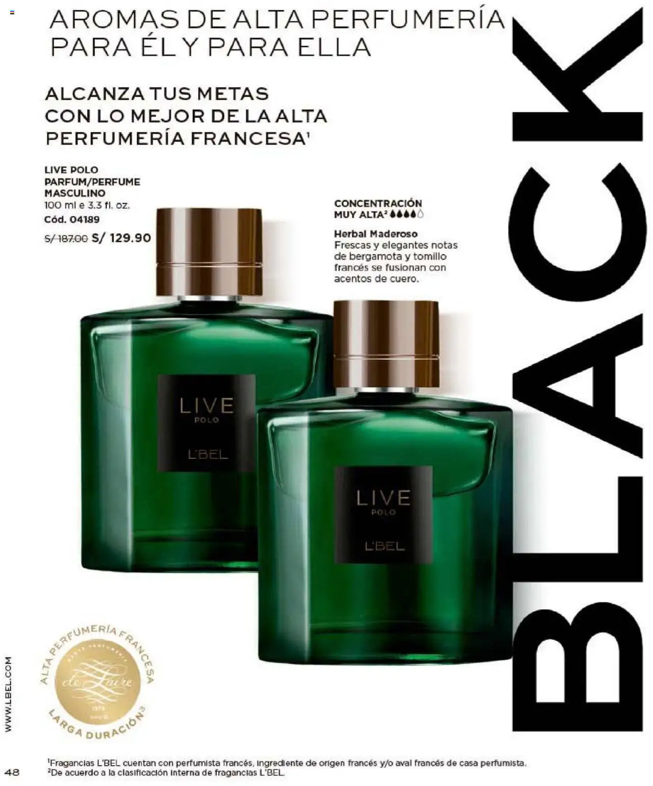 Catálogo L'Bel válido desde 24.10.2025 | Página: 48 | Productos: Polo