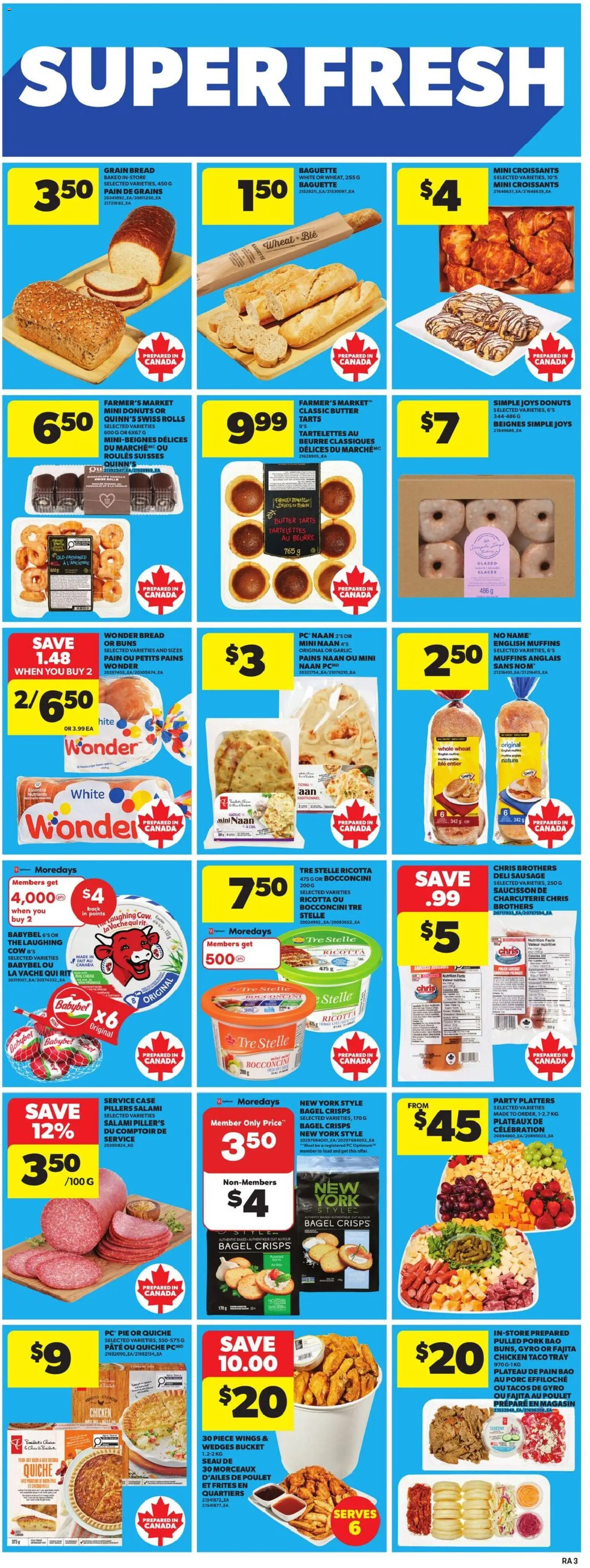 Atlantic Superstore flyer valid from 29.01.2026 | Page: 6 | Products: Butter, Cheese, Bread, Chicken