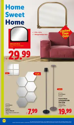 Preview of Lidl weekly ads valid from 02.01.2026 | Page: 26 | Products: Mirror, Lamp