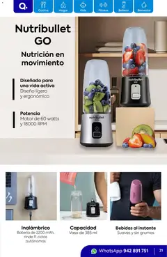 Vista previa de folleto Catálogo Quality Products  de la Quality Products válido desde 01.02.2026 | Página: 21 | Productos: Batería, Cocina