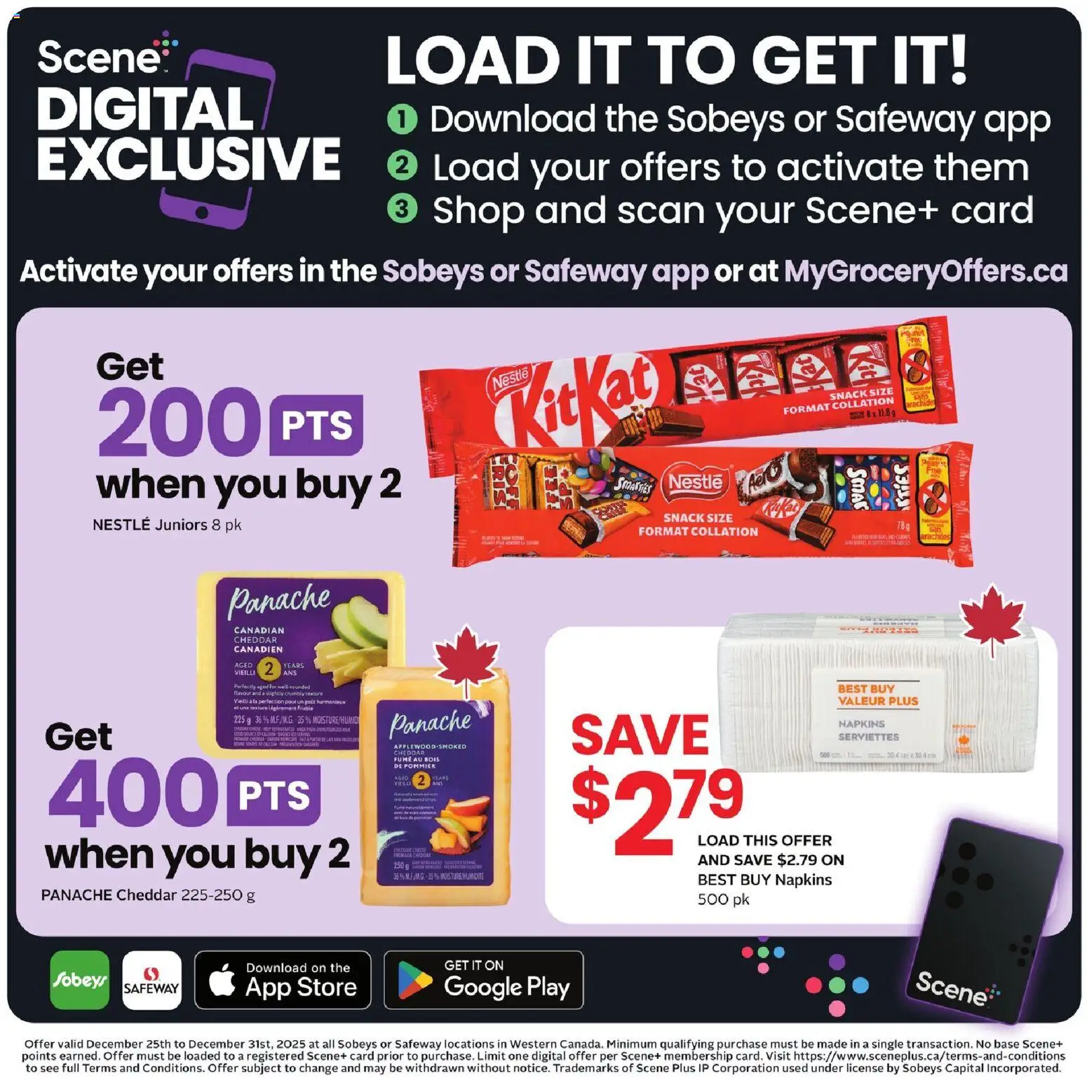 Sobeys flyer valid from 25.12.2025 | Page: 13 | Products: Cheese