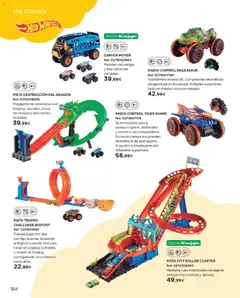 Vista previa de El Corte Inglés catálogo Juguetes, nuevo folleto de la tienda, válido en México a partir del 27.10.2025 | Página: 354 | Productos: Radio, Neumáticos