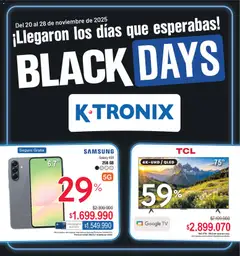 Ktronix - Black Friday -  Vista previa de la revista de la tienda Ktronix valido desde el 20.11.2025