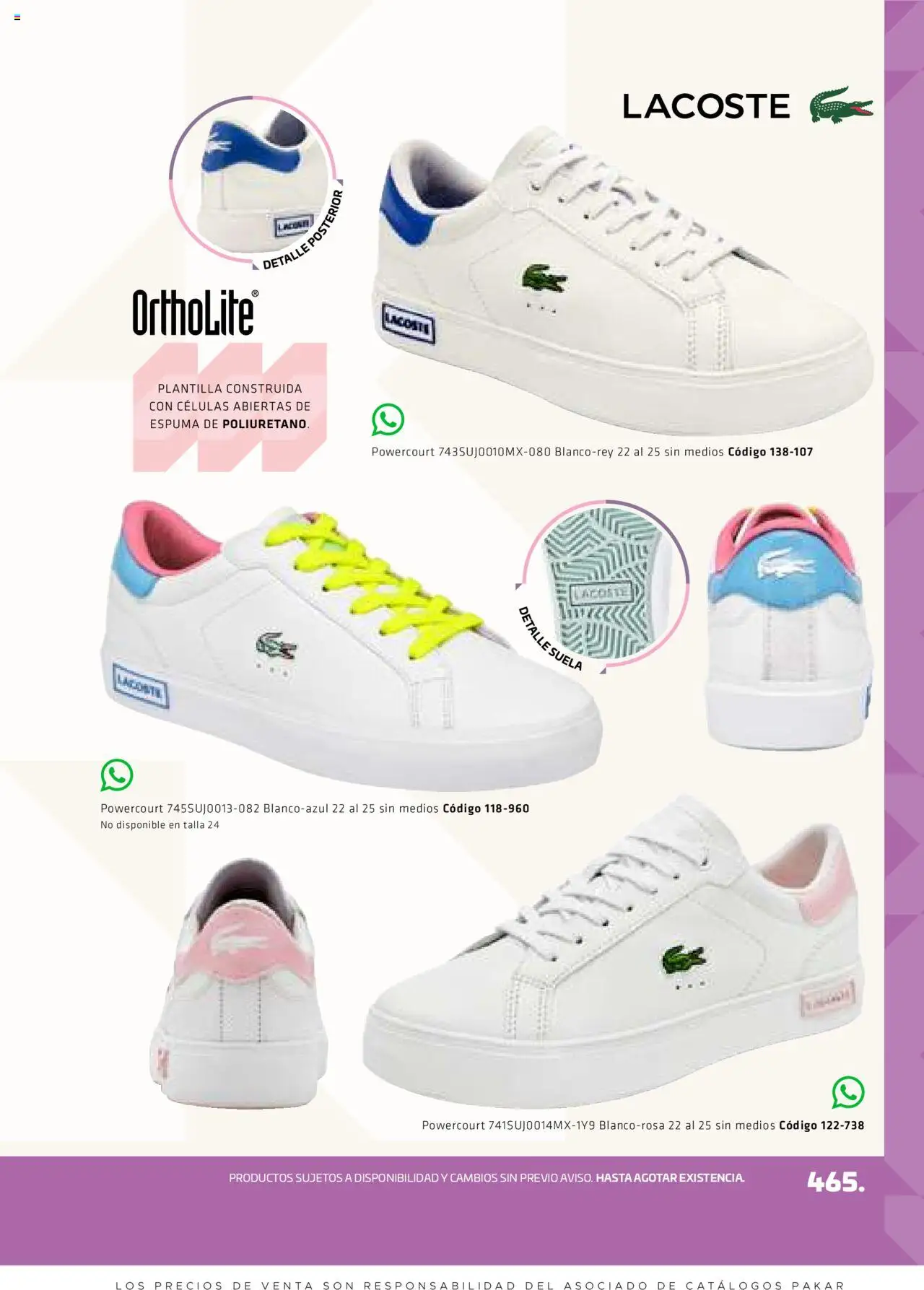 Nuevas ofertas de SC Pakar válidas en toda la República Mexicana desde el 29.08.2025. ¡Encuentra las mejores ofertas en SC Pakar - Catálogo Otoño Women! | Página: 465 | Productos: Espuma