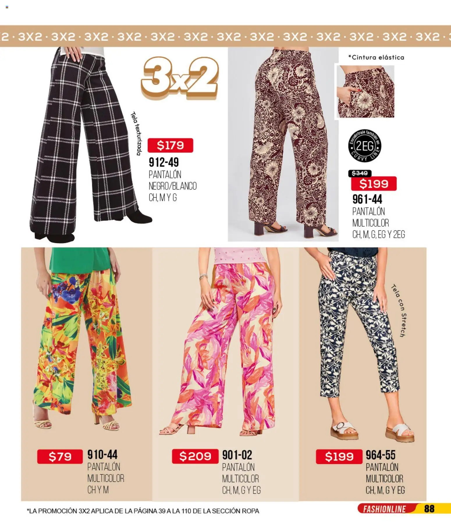 Nuevas ofertas de Cklass válidas en toda la República Mexicana desde el 20.04.2026. ¡Encuentra las mejores ofertas en Cklass catálogo Remate Ropa 3X2! | Página: 89 | Productos: Ropa