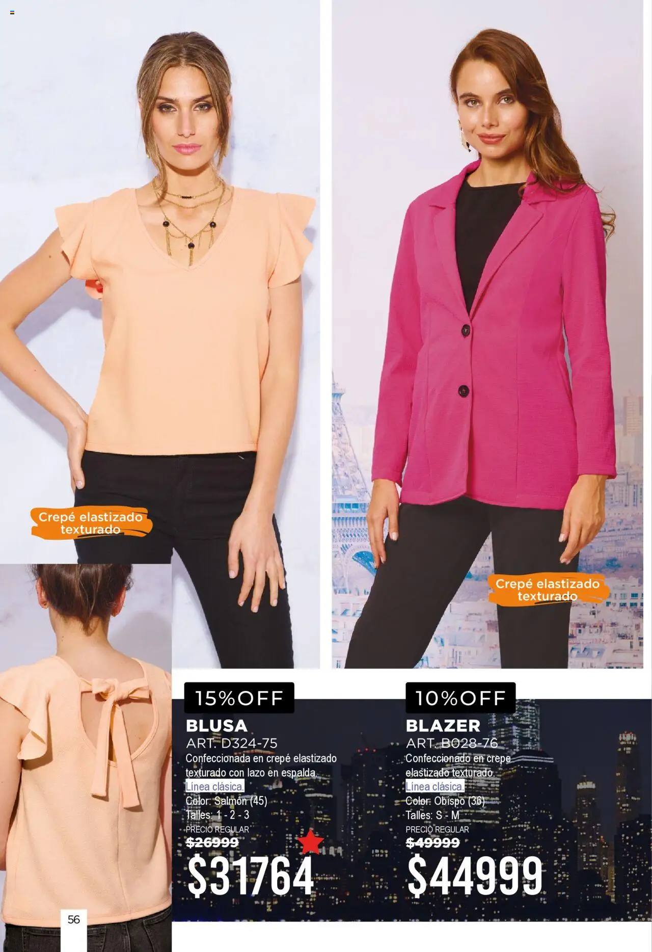 Juana Bonita catálogo │ válido desde el 07.05.2025 | Página: 56 | Productos: Blazer, Blusa