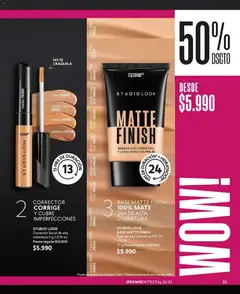 Catálogo CyZone Campaña 3 válido desde el 01.02.2026 | Página: 35 | Productos: Uva, Mate, Corrector, Base