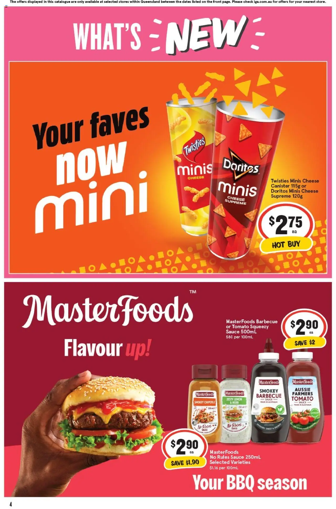 IGA catalogue - valid from 08.10.2025 | Page: 7 | Products: Herb, Cheese, Sauce, Lemon