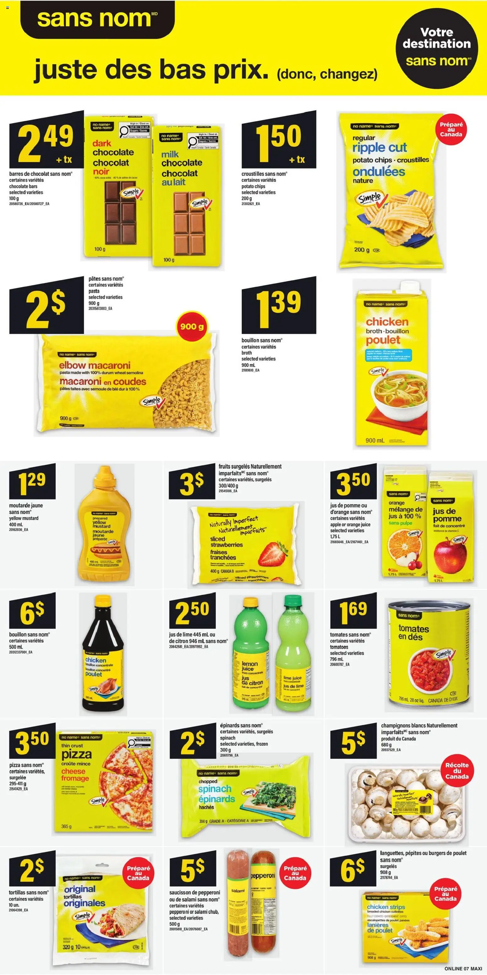 Maxi flyer valid from 30.04.2026 | Page: 12 | Products: Strawberries, Milk, Salami, Chicken