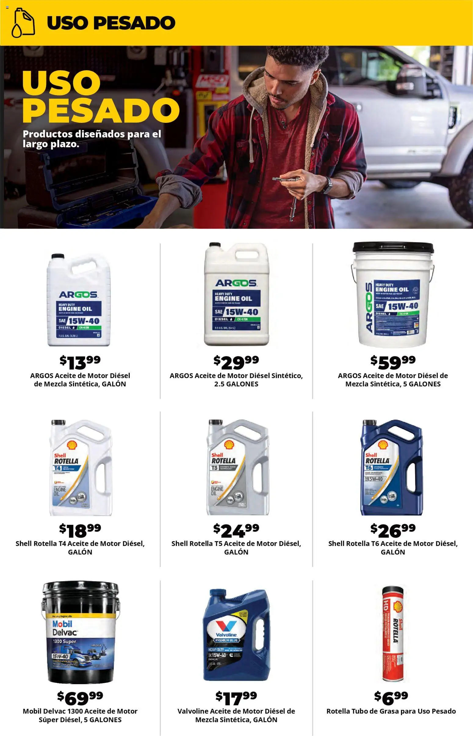 Advance Auto Parts Sales Ad - Spanish - valid from 29.03.2026 | Page: 2 | Products: Oil