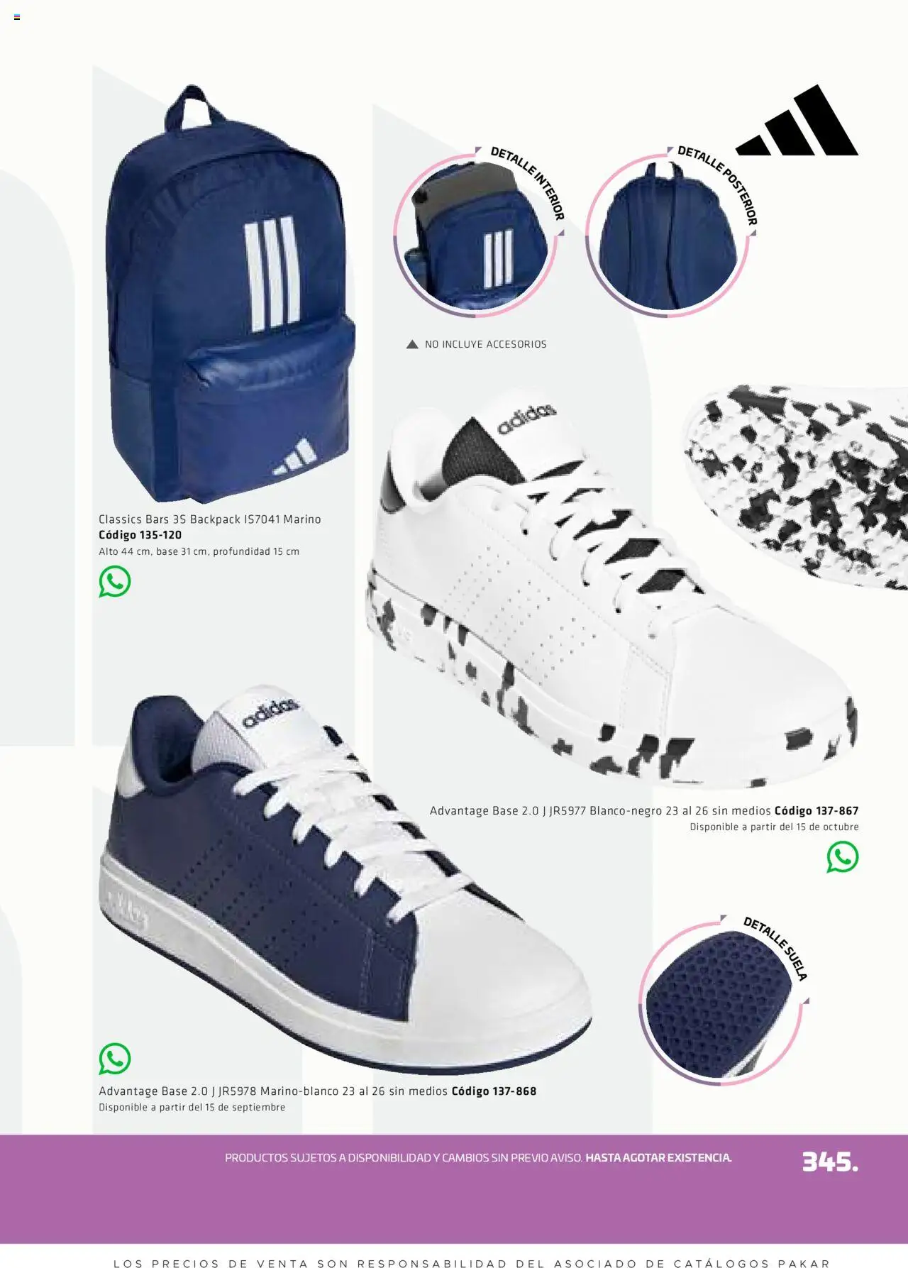 Nuevas ofertas de SC Pakar válidas en toda la República Mexicana desde el 29.08.2025. ¡Encuentra las mejores ofertas en SC Pakar - Catálogo Otoño Women! | Página: 345