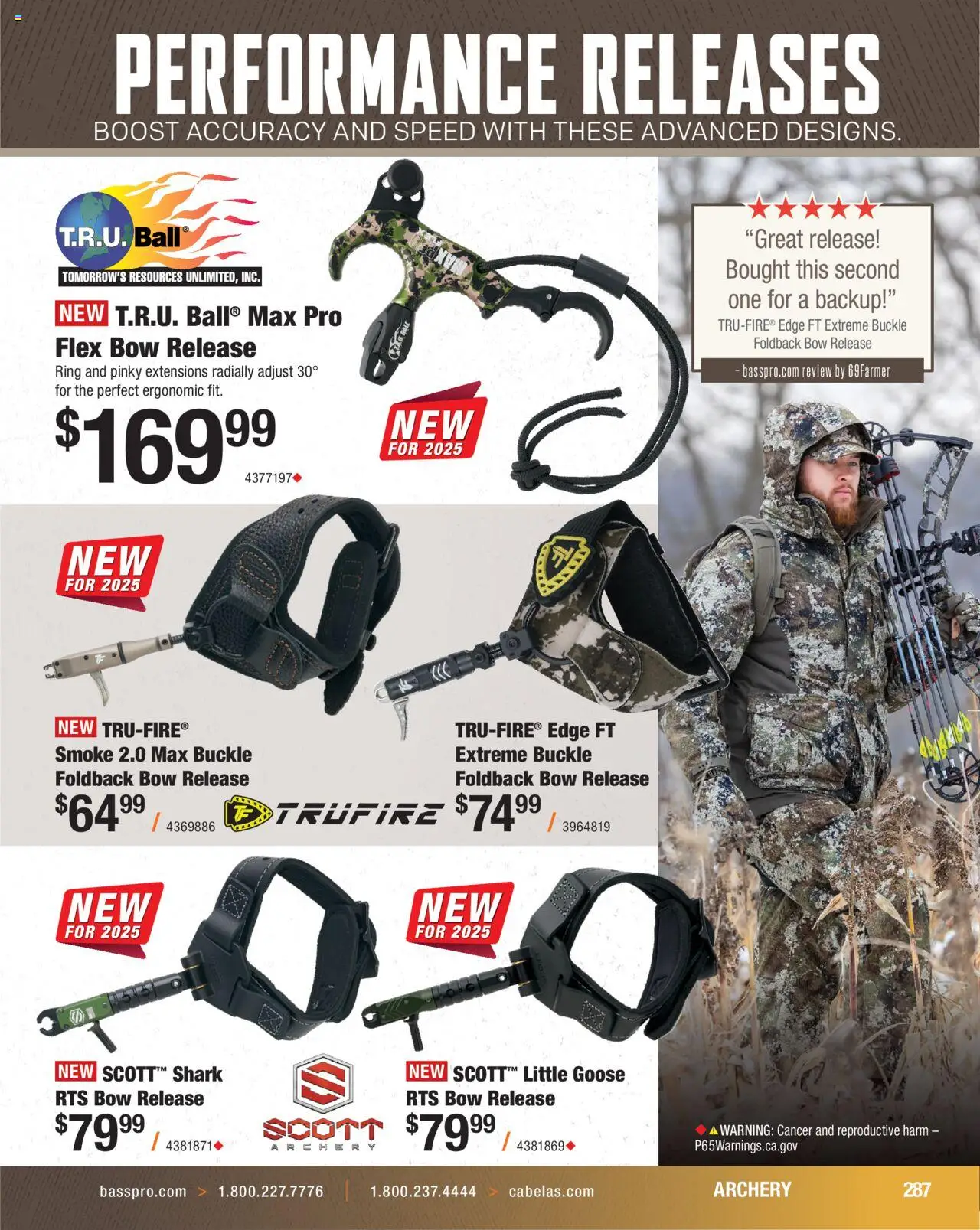 Cabela's Hunting Master 25 - valid from 11.08.2025 | Page: 287 | Products: Ring, Bow, Archery