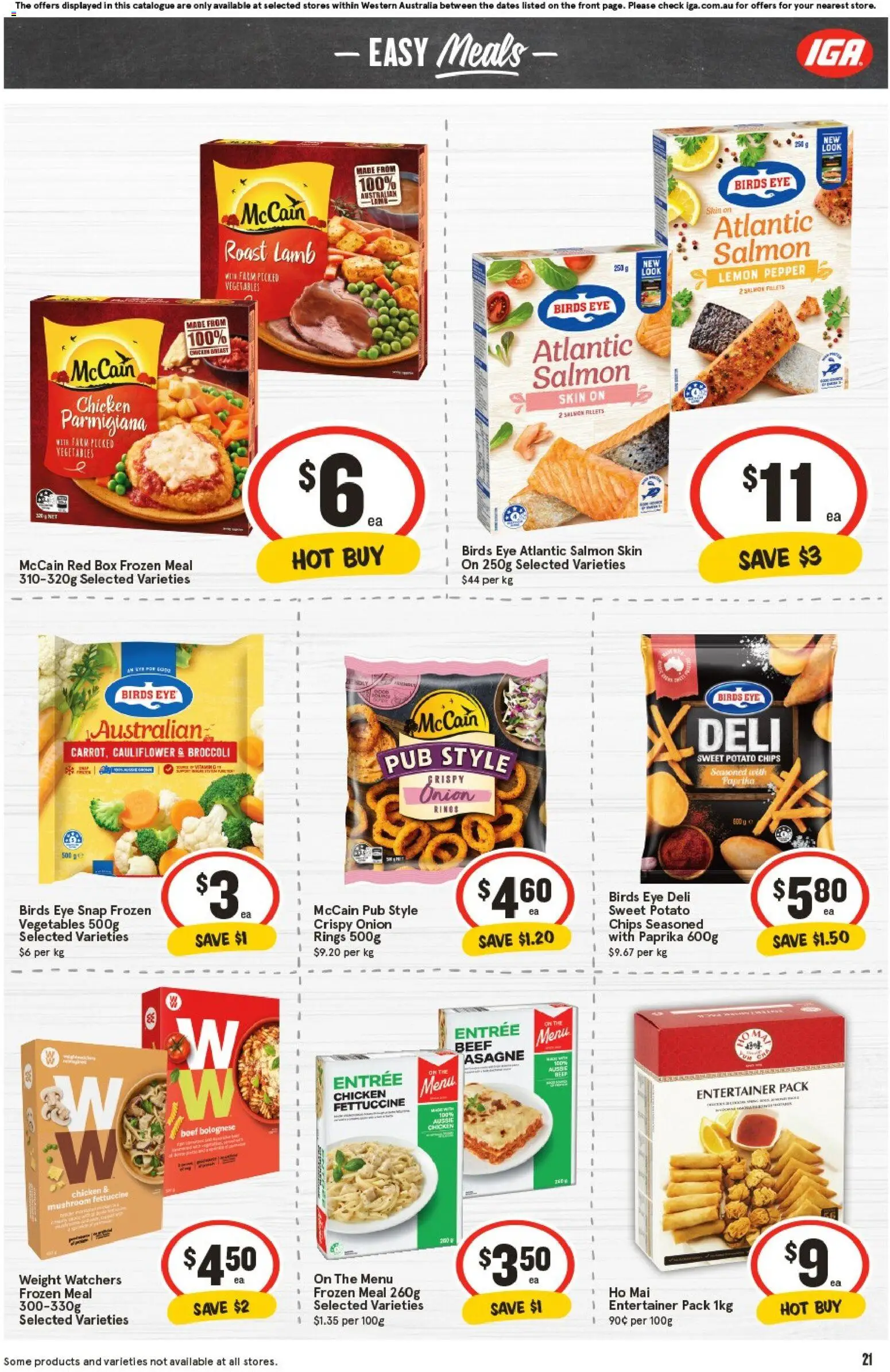 IGA catalogue - valid from 29.10.2025 | Page: 24 | Products: Chicken, Chips, Pepper, Cauliflower