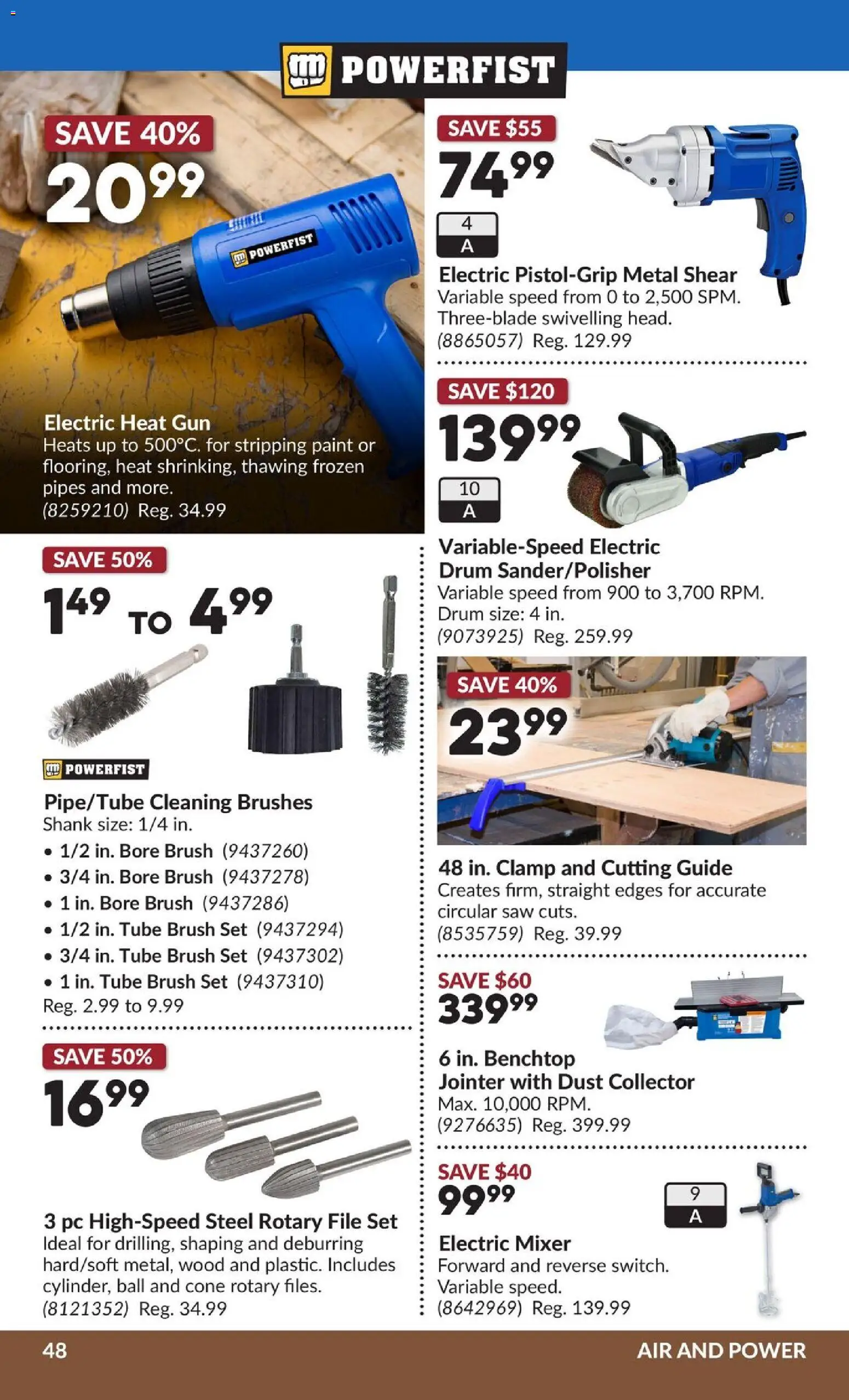 Princess Auto flyer valid from 04.11.2025 | Page: 55 | Products: PC, Mixer, Brush