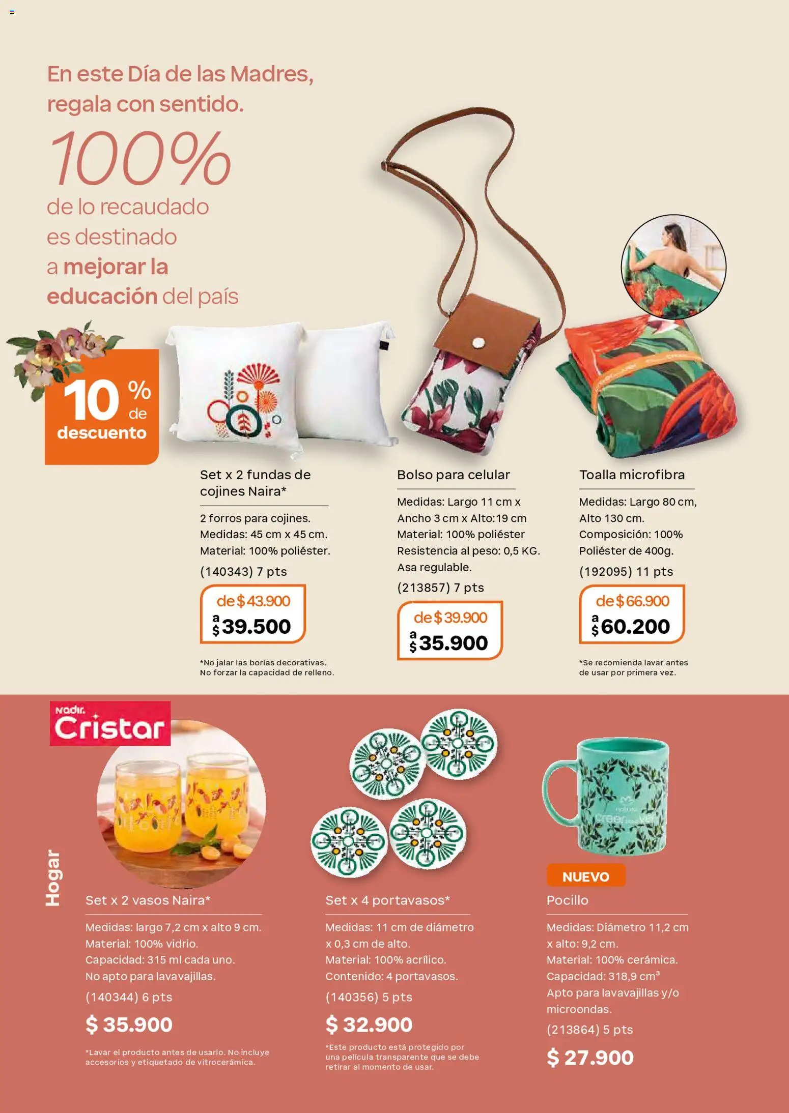 Natura revista - valida desde el 01.03.2026 | Página: 172 | Productos: Bolso, Pocillo, Vasos, Peso