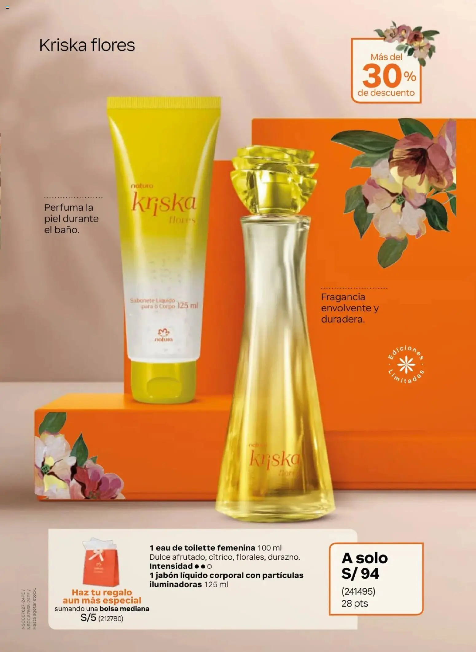 Catálogo Natura válido desde 10.03.2026 | Página: 30 | Productos: Jabón, Bolsa, Fragancia, EAU de Toilette