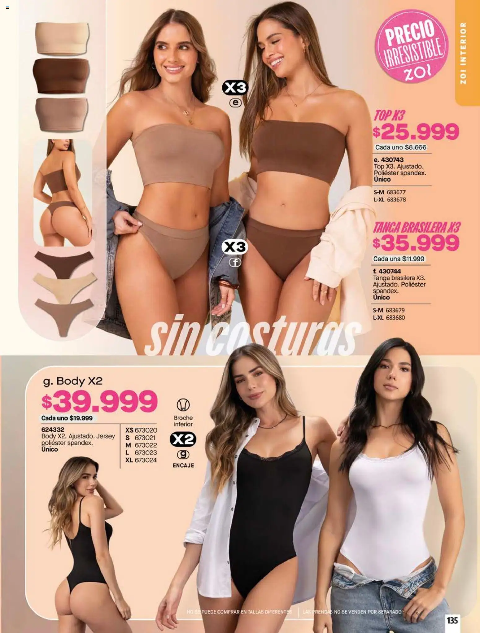 Pacifika revista - valida desde el 15.05.2026 | Página: 135 | Productos: Body, Top