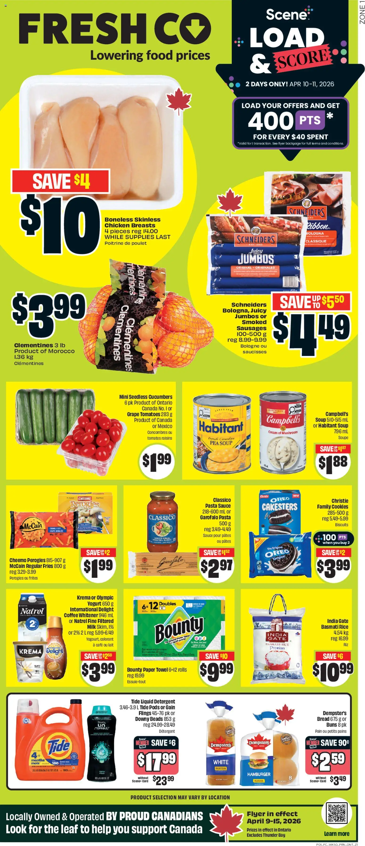 FreshCo flyer valid from 09.04.2026 | Page: 1