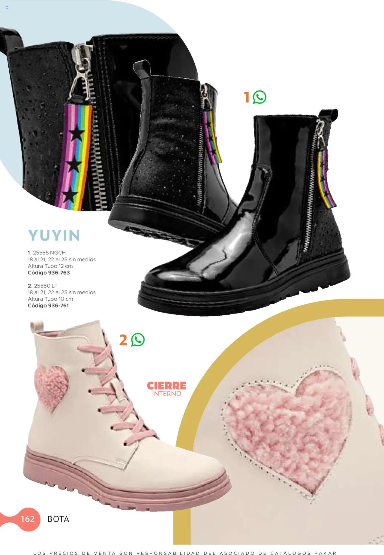 Nuevas ofertas de SC Pakar válidas en toda la República Mexicana desde el 24.07.2025. ¡Encuentra las mejores ofertas en SC Pakar - Catálogo Bota! | Página: 162