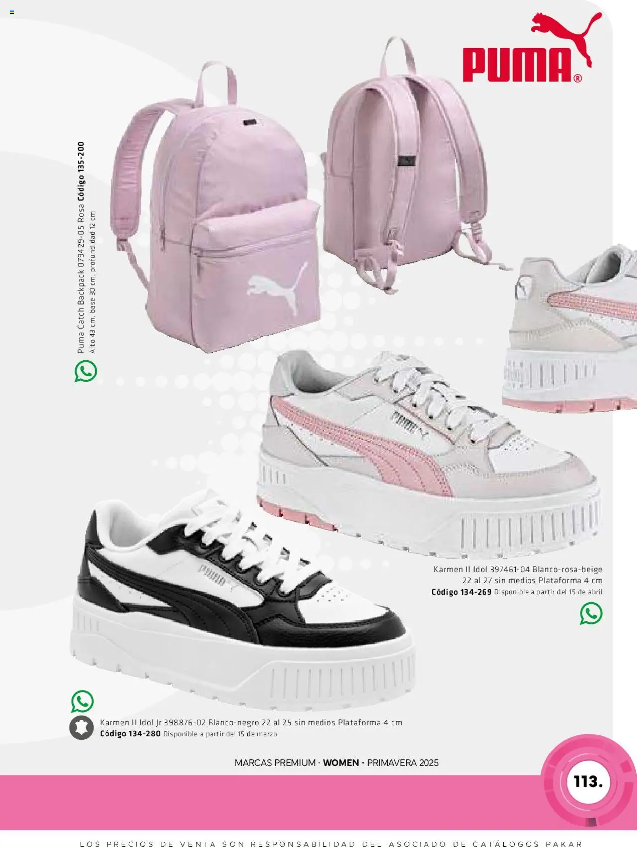 Nuevas ofertas de SC Pakar válidas en toda la República Mexicana desde el 06.03.2025. ¡Encuentra las mejores ofertas en SC Pakar catálogo Women! | Página: 113