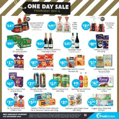 FreshChoice One Day Sale preview  - valid from 04.12.2025