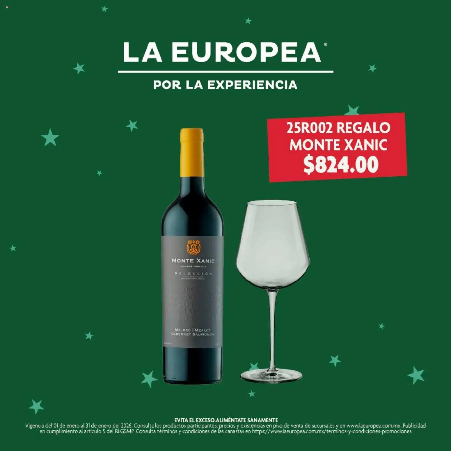Nuevas ofertas de La Europea válidas en toda la República Mexicana desde el 01.01.2026. ¡Encuentra las mejores ofertas en La Europea catálogo Vinos con regalos de temporada ! | Página: 5