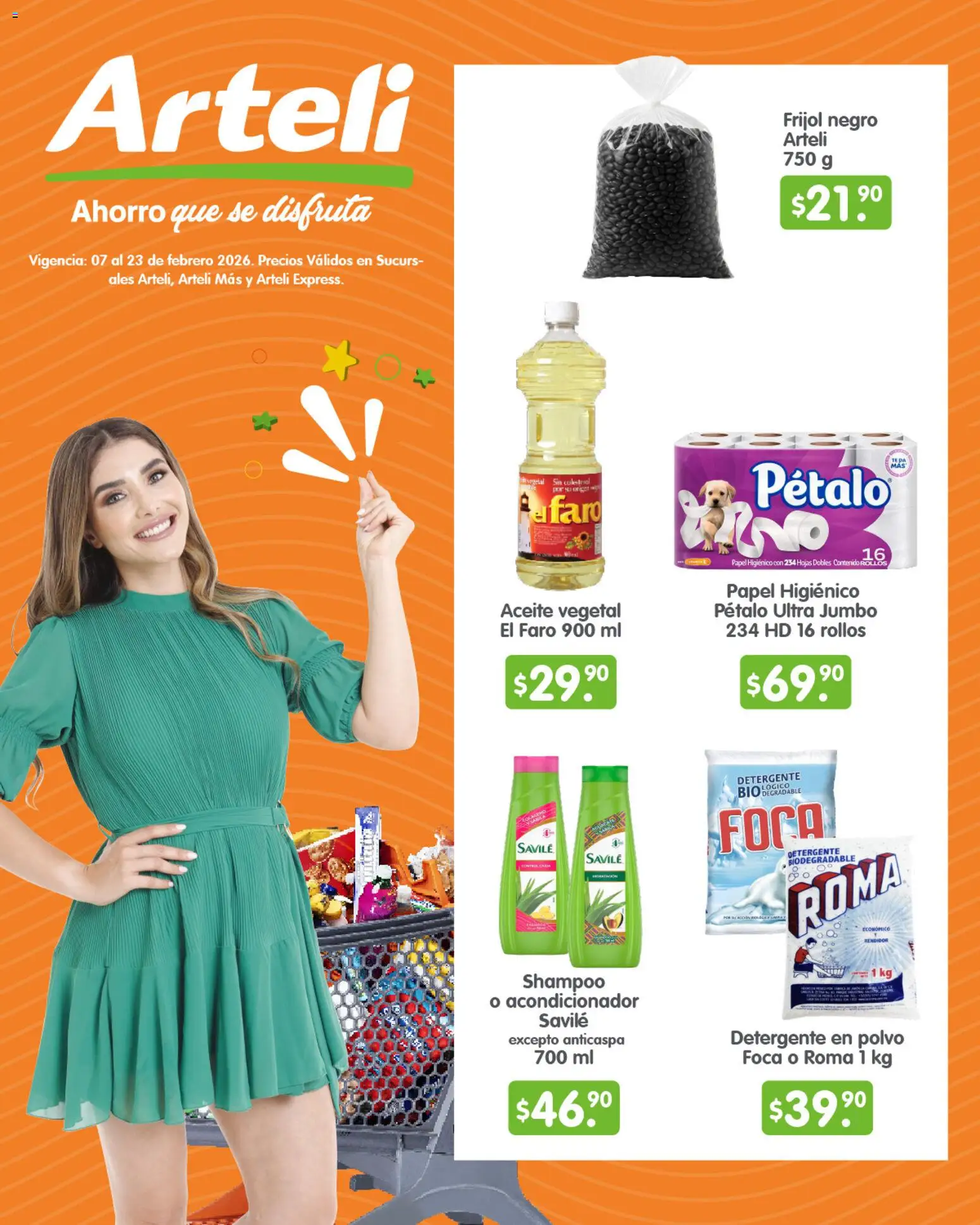 Nuevas ofertas de Arteli válidas en toda la República Mexicana desde el 07.02.2026. ¡Encuentra las mejores ofertas en Arteli folleto Quincenal! | Página: 1