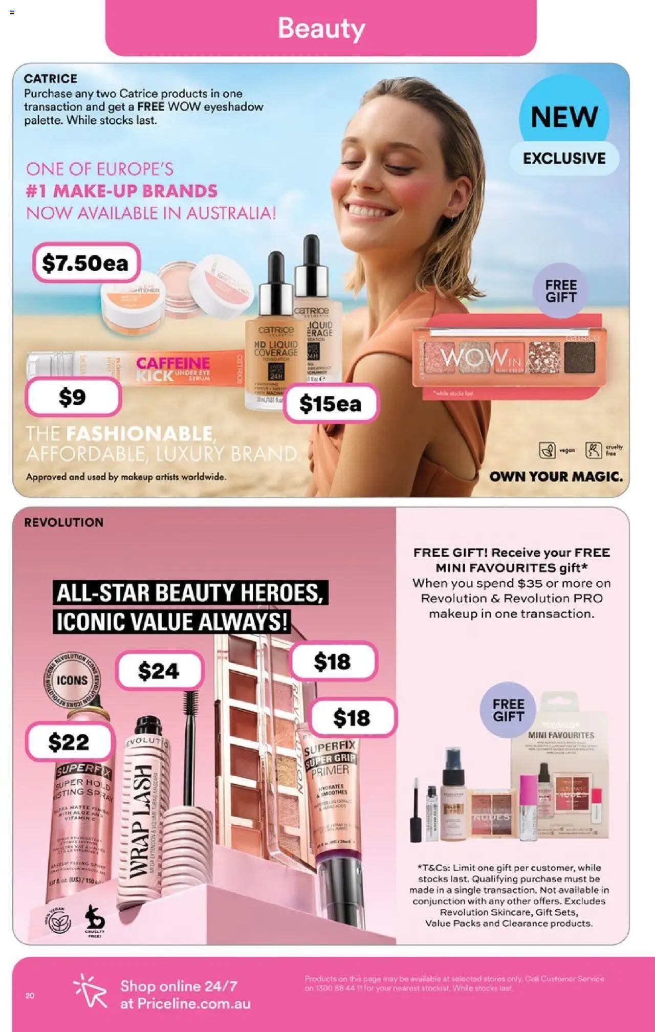 Priceline Pharmacy catalogue - valid from 02.07.2025 | Page: 20 | Products: Mascara, Makeup, Hat, Vitamin