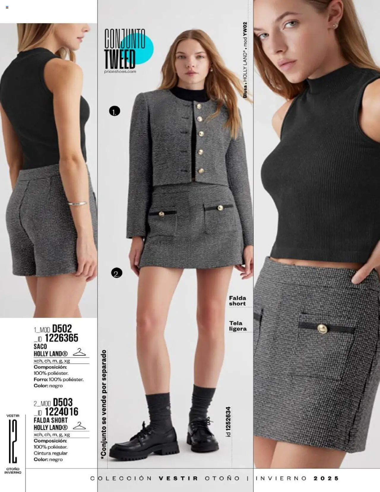 Nuevas ofertas de Price Shoes válidas en toda la República Mexicana desde el 28.07.2025. ¡Encuentra las mejores ofertas en Price Shoes - Catálogo Vestir! | Página: 14 | Productos: Conjunto, Falda, Short