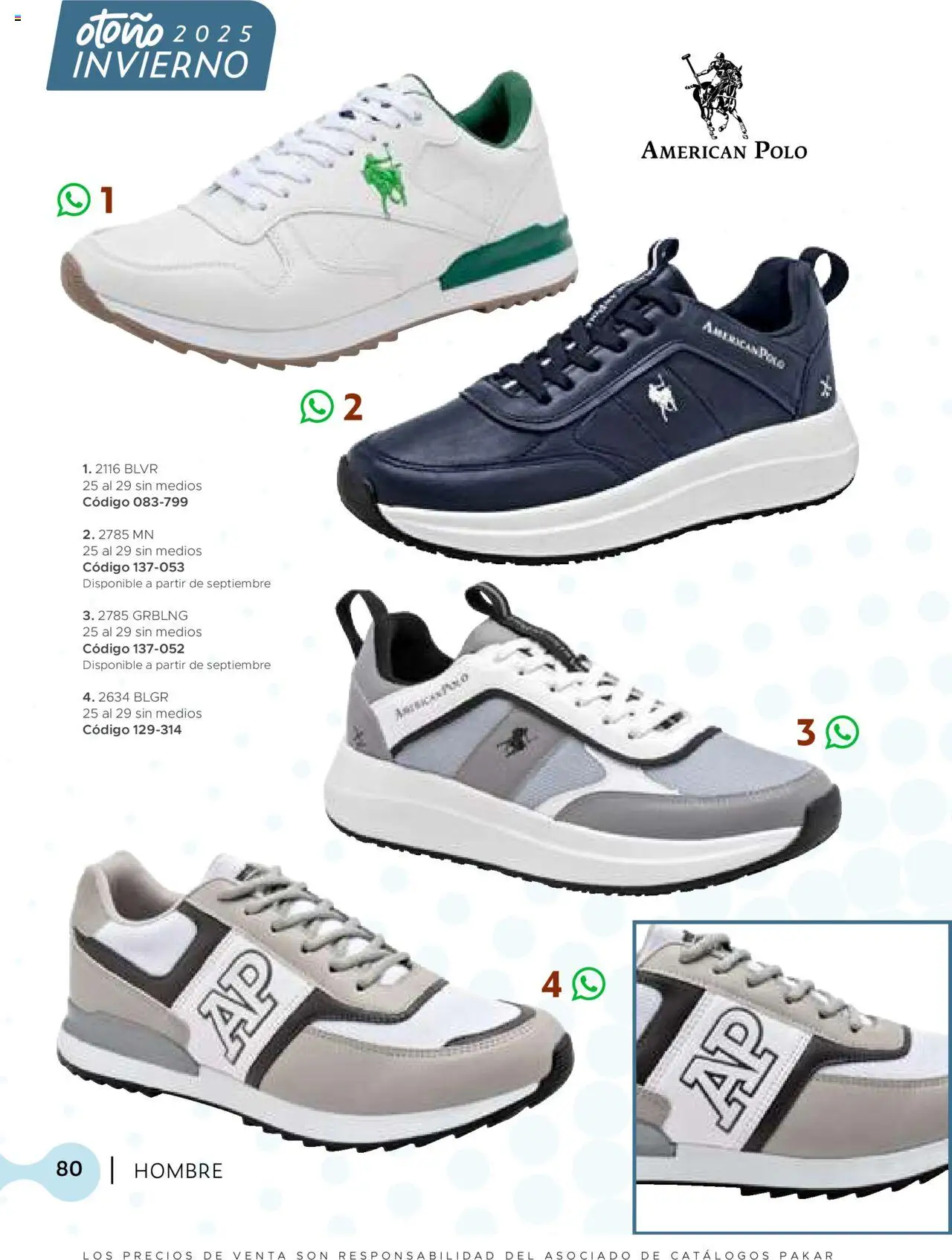 Nuevas ofertas de SC Pakar válidas en toda la República Mexicana desde el 24.07.2025. ¡Encuentra las mejores ofertas en SC Pakar - Catálogo Hombre otoño / invierno! | Página: 80