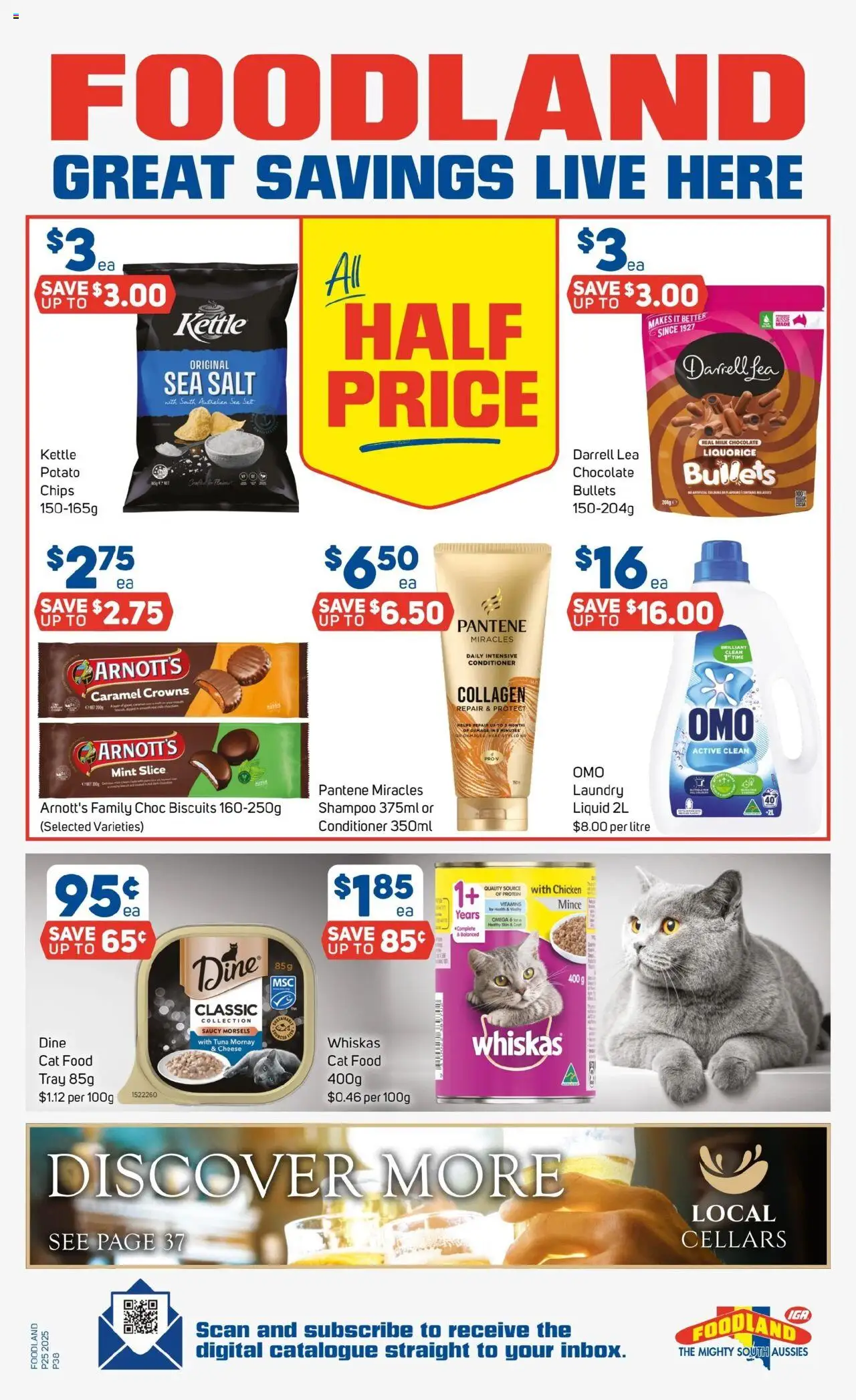 Foodland catalogue - valid from 18.06.2025 | Page: 38 | Products: Milk, Shampoo, Tuna, Digital
