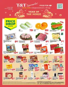 Preview of T&T Supermarket weekly flyer / circulaire from shop T&T Supermarket valid from 16.01.2026