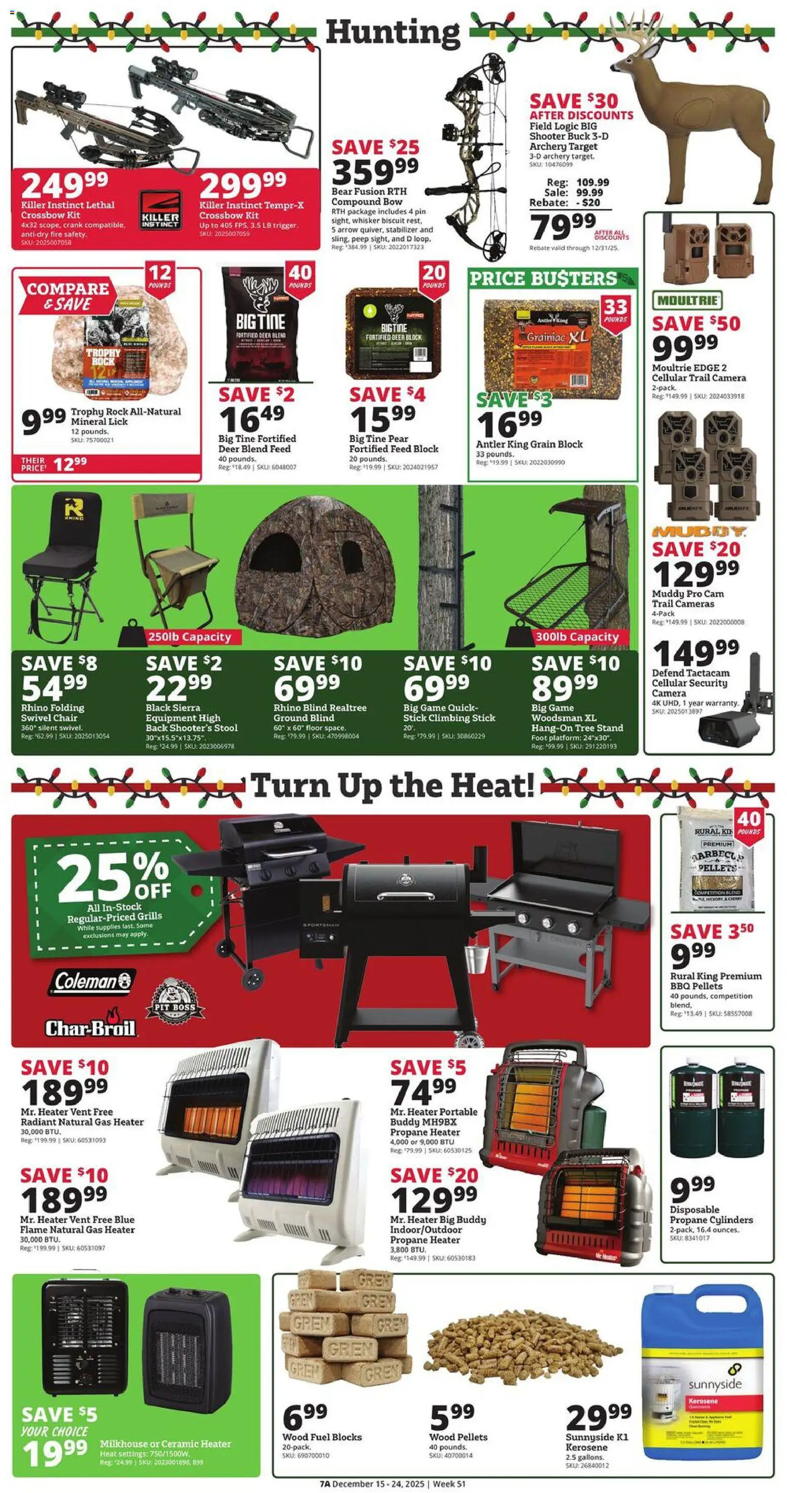 Rural King Weekly Ad - valid from 15.12.2025 | Page: 7 | Products: Swivel, Pin, Bow, Archery