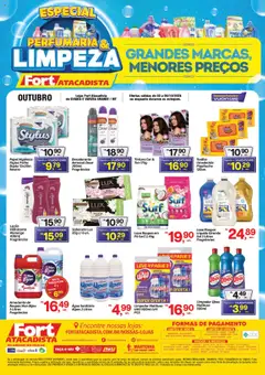 Fort Atacadista - Ofertas Perfumaria e Limpeza - Pré-Visualização do folheto da loja Fort Atacadista, válido de 03.10.2025