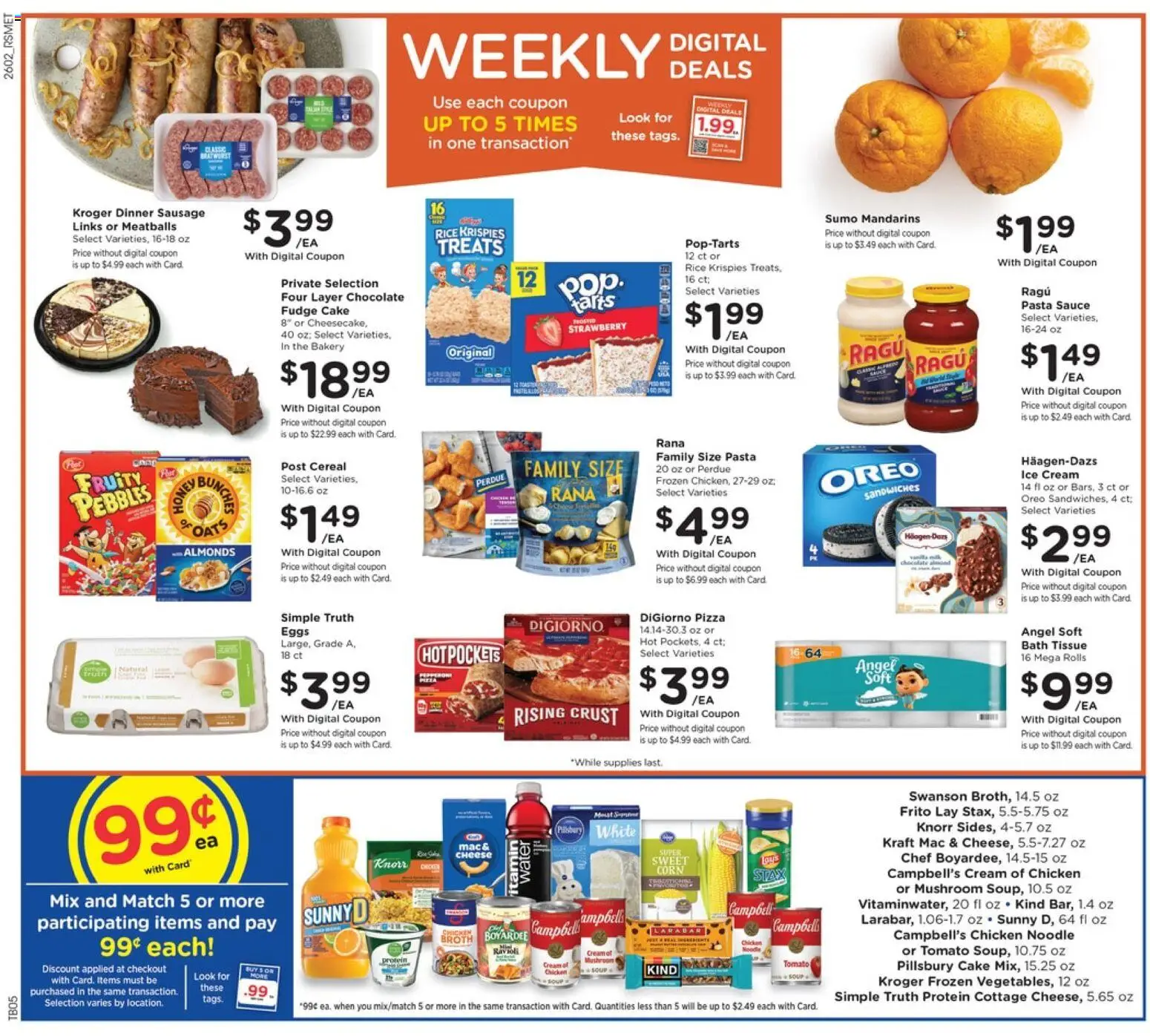 Pick ‘n Save Weekly Ad - valid from 11.02.2026 | Page: 2 | Products: Bath, Chocolate, Pasta, Sauce
