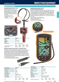 Jaycar catalogue - valid from 09.07.2025 | Page: 109 | Products: Water, Tv, Camera, Screen
