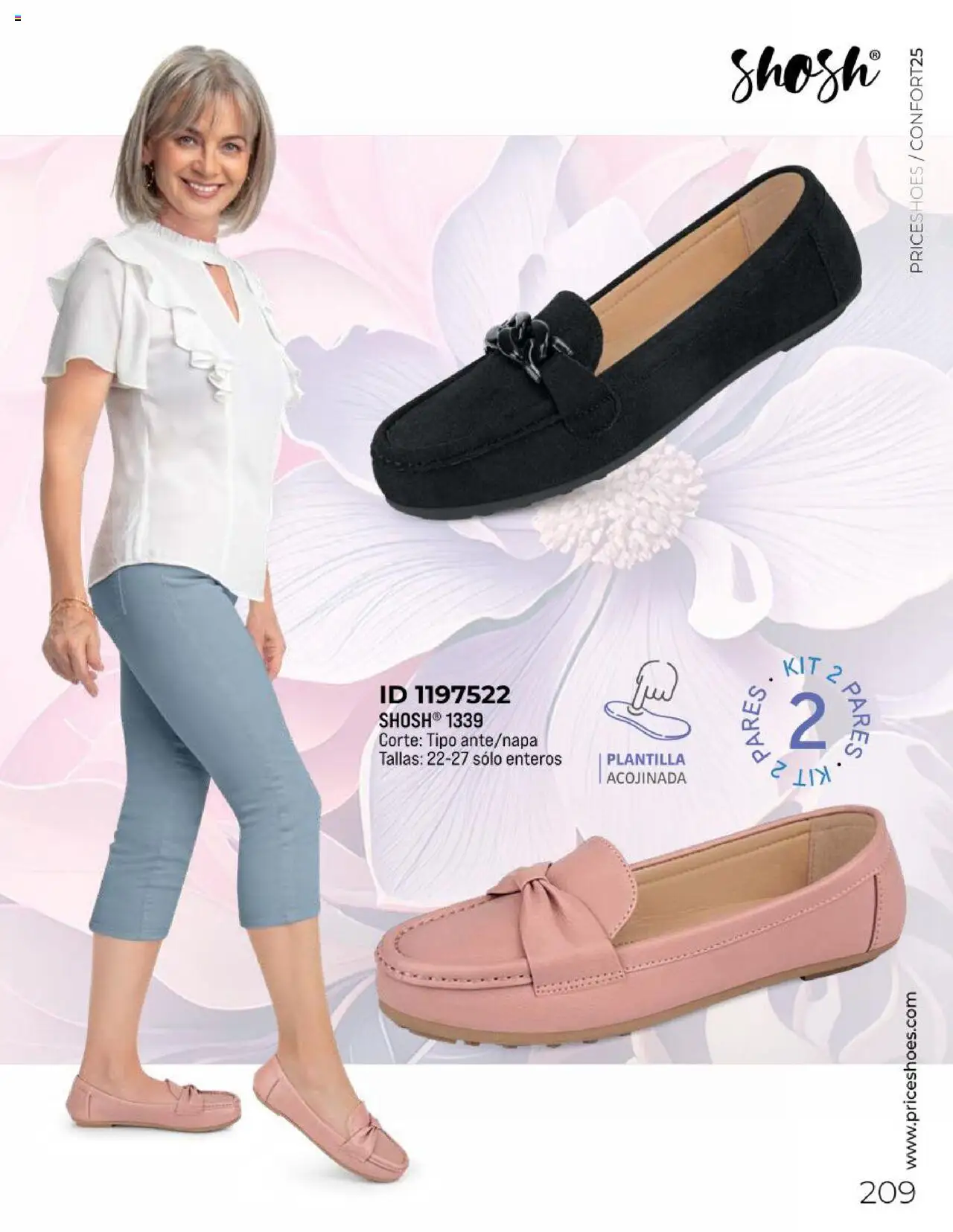 Nuevas ofertas de Price Shoes válidas en toda la República Mexicana desde el 10.02.2025. ¡Encuentra las mejores ofertas en Price Shoes catálogo Confort! | Página: 209