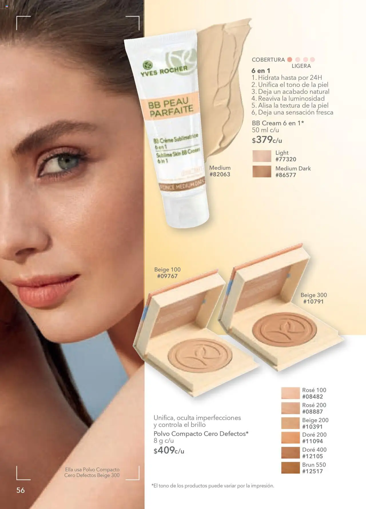 Nuevas ofertas de Yves Rocher válidas en toda la República Mexicana desde el 05.08.2025. ¡Encuentra las mejores ofertas en Yves Rocher - Campaña 11 2025! | Página: 58 | Productos: Brillo, Polvo compacto, Polvo