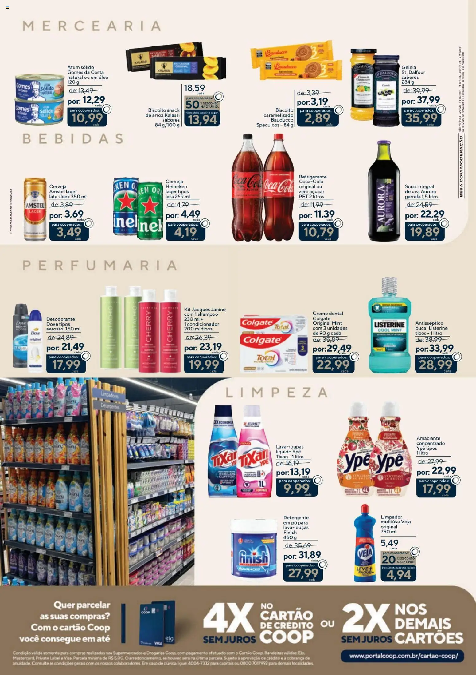 Coop Folheto - válido de 17.02.2026 | Página: 4 | Produtos: Shampoo, Desodorante, Geleia, Amaciante