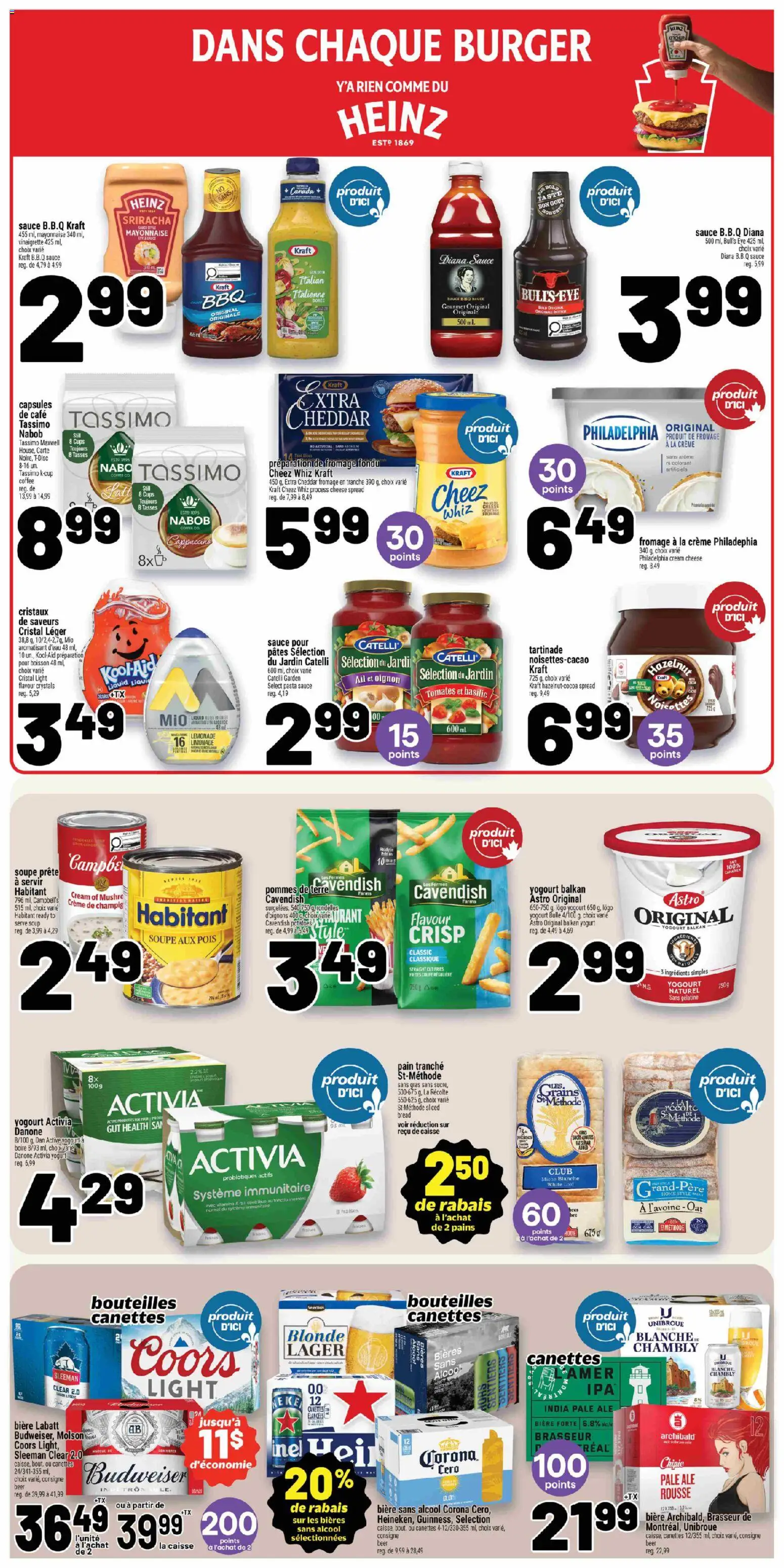 Metro flyer valid from 19.03.2026 | Page: 4 | Products: Ketchup, Cheese, Yogurt, Bread