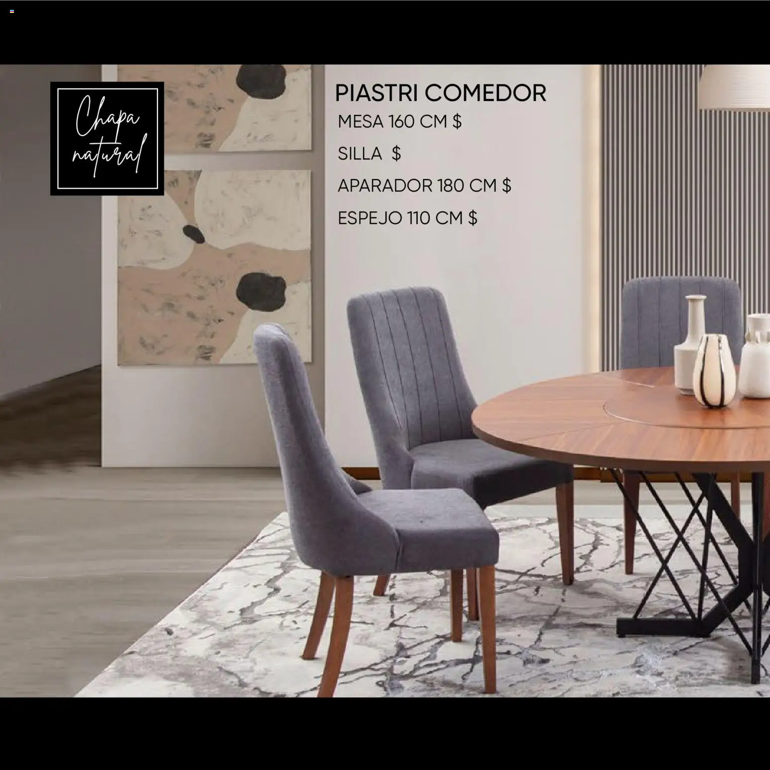 Nuevas ofertas de Muebles Dico válidas en toda la República Mexicana desde el 22.10.2025. ¡Encuentra las mejores ofertas en Muebles Dico catálogo Colección Premium! | Página: 76 | Productos: Chapa, Mesa, Aparador, Espejo