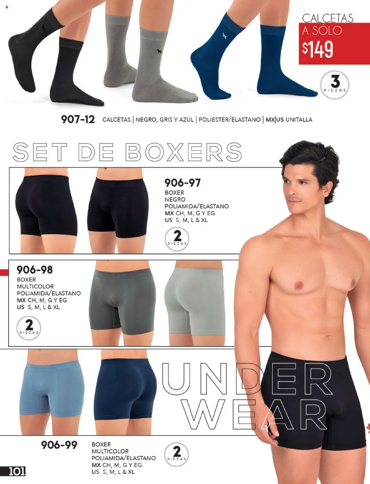 Nuevas ofertas de Cklass válidas en toda la República Mexicana desde el 14.07.2025. ¡Encuentra las mejores ofertas en Cklass catálogo Ropa Caballero! | Página: 102 | Productos: Calcetas, Boxers