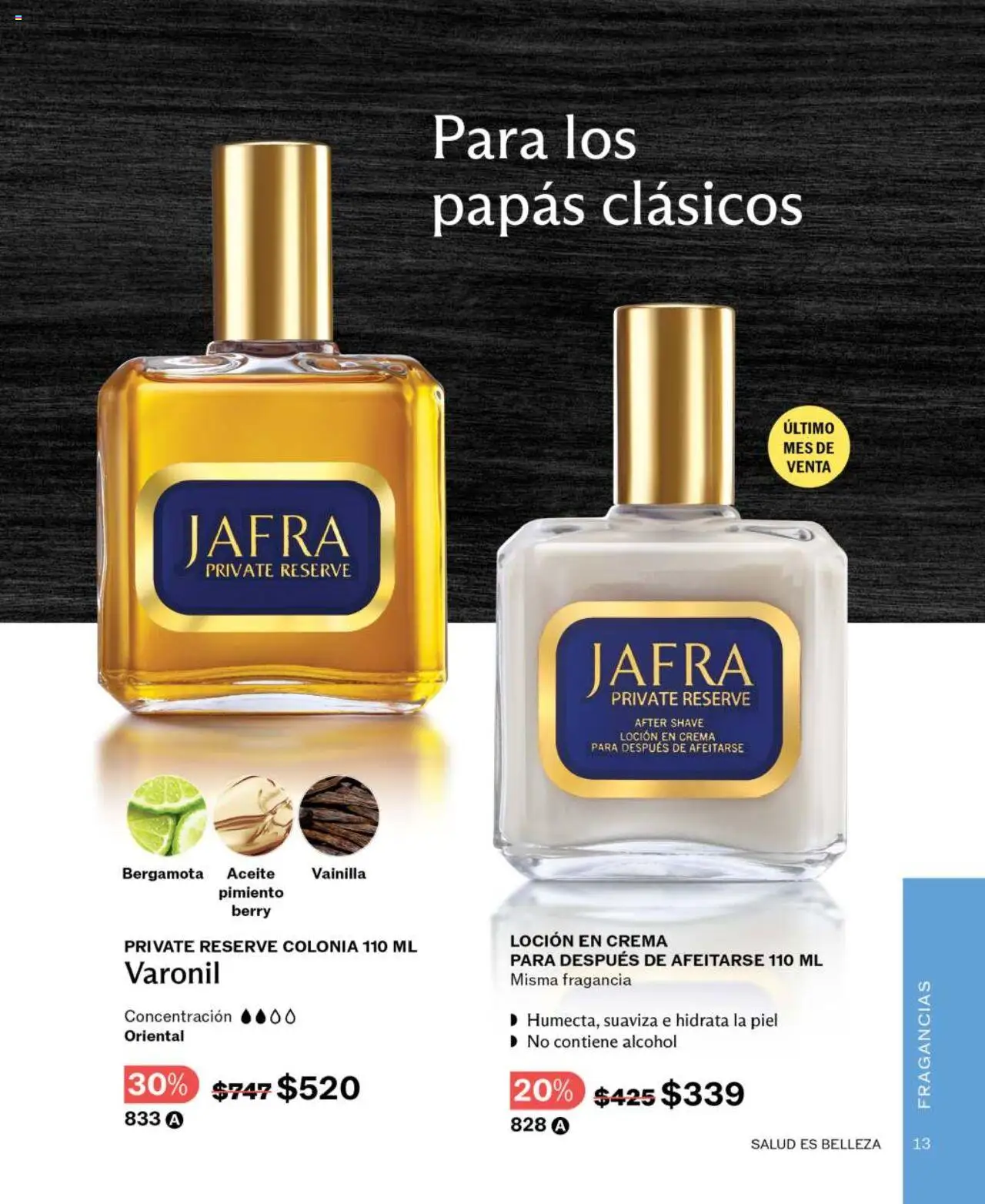Nuevas ofertas de JAFRA válidas en toda la República Mexicana desde el 01.06.2025. ¡Encuentra las mejores ofertas en JAFRA catálogo! | Página: 13 | Productos: Crema, Loción, Pimiento, Fragancia