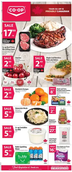 Preview of Co-op Food weekly flyer / circulaire from shop Co-op Food valid from 17.07.2025