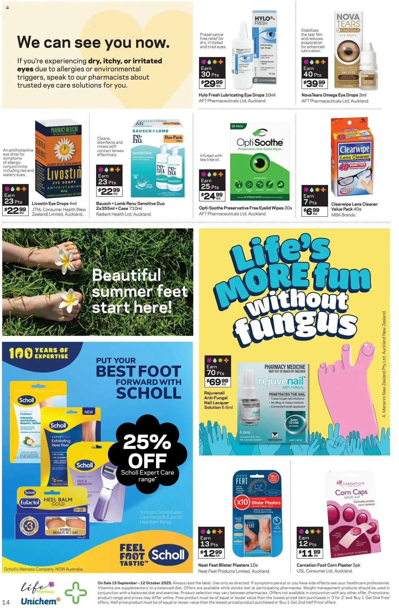 Life Pharmacy catalogue from 15.09.2025 | Page: 14